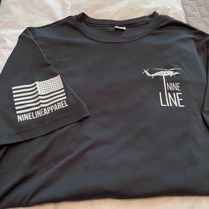 Men’s dry fit short sleeved t-shirt size L